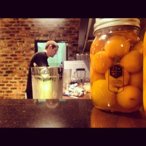 Linden's finest canned peaches at R70