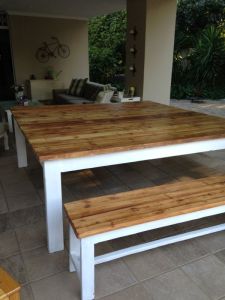 Rustic furniture from The Whippet 